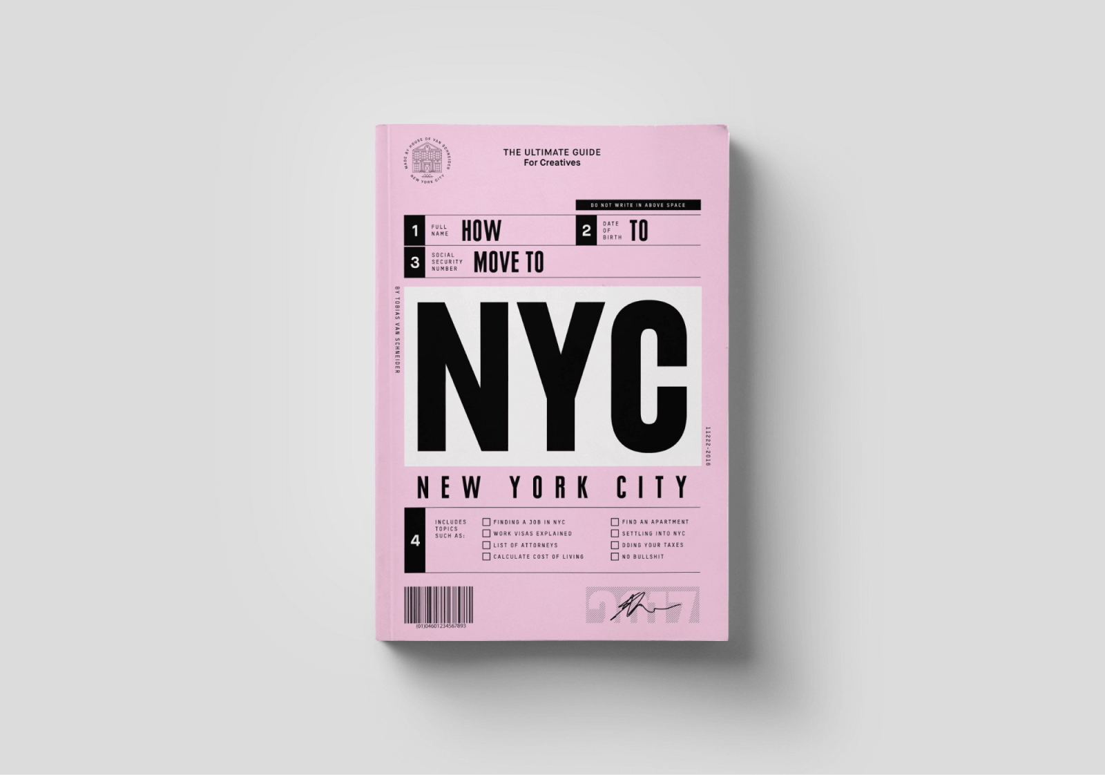 NYC — The ultimate guide for moving to New York City, written and designed for creatives.